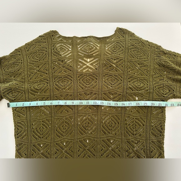 Dokotoo Olive Green Women's Sweater Top - Picture 6 of 7